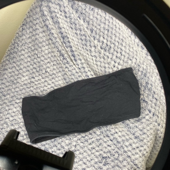 Heather grey, forest green and black halter top - Picture 4 of 7